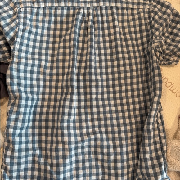 United by blue men check button up shirt Sz M - Picture 6 of 8